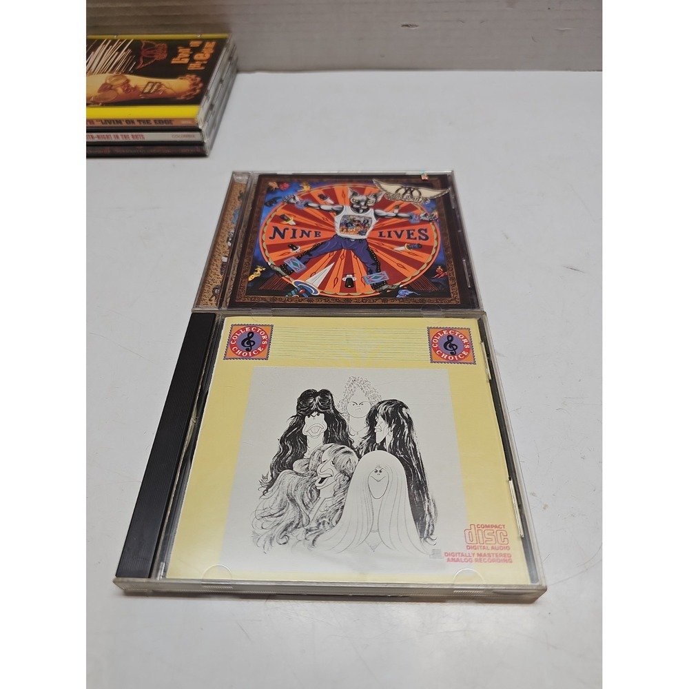 Lot Of 9 Aerosmith CDs Rock - Picture 6 of 11